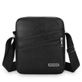 Bolsa de ombro masculina mensageiro zíper bolso