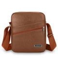 Bolsa de ombro masculina mensageiro zíper bolso